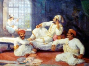 Shivaji in Aurangzeb custody